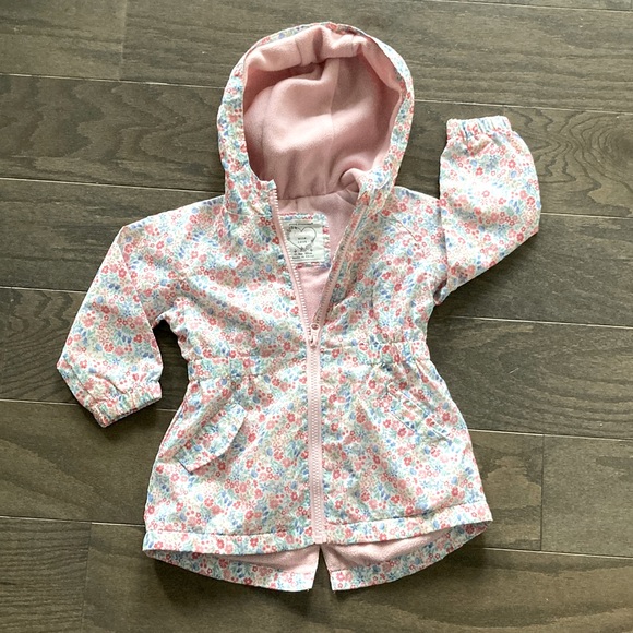 Young Dimension Jackets & Coats Young Dimension Floral Fleece Rain